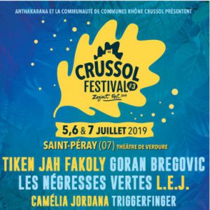 Crussol Festival 2019 - Pass 2 Jours Crussol Festival 2019 - Pass 2 Jours