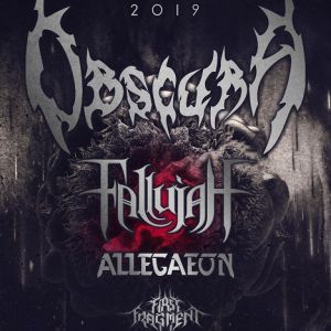 Obscura + Fallujah + Allegaeon + First Fragment Obscura + Fallujah + Allegaeon + First Fragment