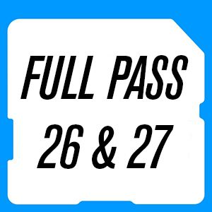 Full Pass 26 & 27 Juillet Full Pass 26 & 27 Juillet
