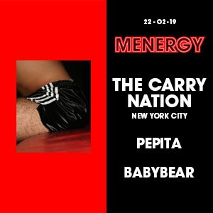 Menergy W/ The Carry Nation Menergy W/ The Carry Nation