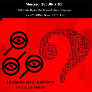 La Parole Est À La Victime La Parole Est À La Victime
