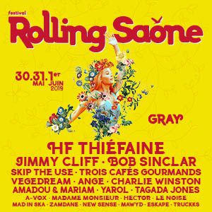 Festival Rolling Saone 2019 - Vendredi 31 Mai Festival Rolling Saone 2019 - Vendredi 31 Mai