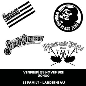 Les Ramoneurs De Menhirs + Working Class Zero + Invites Les Ramoneurs De Menhirs + Working Class Zero + Invites