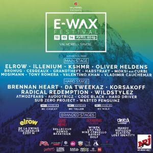 E-Wax Festival - Pass Ga Vendredi/Samedi E-Wax Festival - Pass Ga Vendredi/Samedi