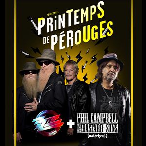 Zz Top + Phil Campbell & The Bastard Sons Zz Top + Phil Campbell & The Bastard Sons