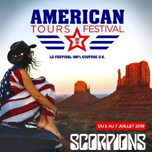 American Tours Festival 2019 - Pass 1 Jour American Tours Festival 2019 - Pass 1 Jour