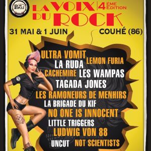 Festival La Voix Du Rock - Samedi 1Er Juin 2019 Festival La Voix Du Rock - Samedi 1Er Juin 2019