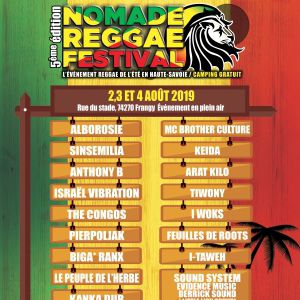 Nomade Reggae Festival - Pass 2 Jours + 3Ème Offert Nomade Reggae Festival - Pass 2 Jours + 3Ème Offert