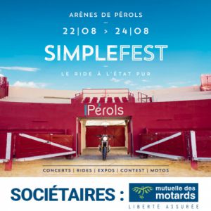 Mutuelle Des Motards - Simple Fest: Pass 3 Jours Societaires Mdm Mutuelle Des Motards - Simple Fest: Pass 3 Jours Societaires Mdm