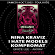 Concert NINA KRAVIZ + I HATE MODELS + KOMPROMAT + MACHINES VIVANTES