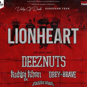 Lionheart + Deez Nuts + Kublai Khan + Obey The Brave + Fallbrawl Lionheart + Deez Nuts + Kublai Khan + Obey The Brave + Fallbrawl