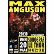 Concert MAX ANGUSON à LE THOR @ Le Sonograf' - Billets & Places