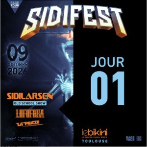 SIDIFEST - BILLET 1 JOUR - VENDREDI