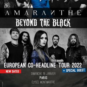 Amaranthe + Beyond The Black Amaranthe + Beyond The Black