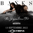 Concert BANKS à Paris @ L'Olympia - Billets & Places