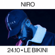 Concert NIRO à RAMONVILLE @ LE BIKINI - Billets & Places