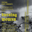 Concert Burning Womxn : Flèche Love, Frieda, Sisterhood Project & more à PARIS @ La Maroquinerie - Billets & Places
