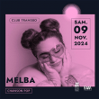 Concert MELBA : RELEASE PARTY ! à Villeurbanne @ TRANSBORDEUR - Billets & Places