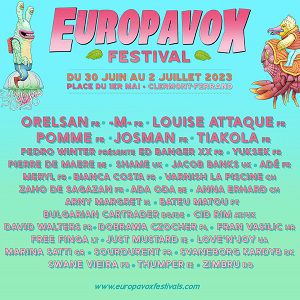 Festival Europavox 2023 - Pass Jour Vendredi