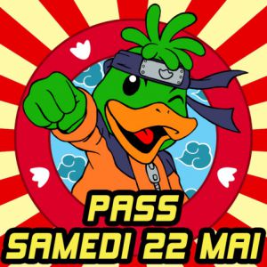 Kamo Con 5.2 - Pass Journée - Samedi Kamo Con 5.2 - Pass Journée - Samedi