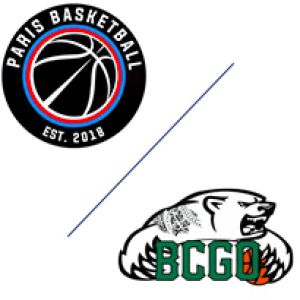 J9 - Paris Basketball / Gries Oberhoffen J9 - Paris Basketball / Gries Oberhoffen