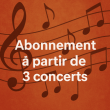 Abonnement de 3 &agrave; 7 concerts au choix &agrave; MENTON @ PARVIS ST MICHEL - Billets & Places
