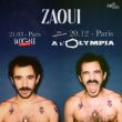 Concert ZAOUI  à Paris @ L'Olympia - Billets & Places