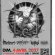 Concert NORDJEVEL + SVARTTJERN + MALPHAS + UNVIAR - LE GRILLEN COLMAR - Billets & Places