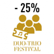 Concert Pass Duo-Trio Festival -25%