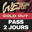 Festival PASS 2 JOURS WE METAL FEST 2026 &agrave; Ris Orangis @ Le Plan Grande Salle - Billets & Places