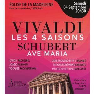 Les 4 Saisons De Vivaldi, Ave Maria Et Célèbres Adagios Les 4 Saisons De Vivaldi, Ave Maria Et Célèbres Adagios