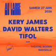 AU LARGE FESTIVAL  - KERY JAMES + DAVID WALTERS + TIFOL &agrave; MARSEILLE @ Th&eacute;&acirc;tre Silvain - Billets & Places