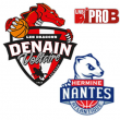 Match PRO B - VOLTAIRE vs NANTES &agrave; DENAIN @ Complexe Sportif Jean Degros - Billets & Places