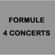 FORMULE 4 CONCERTS – VOUTES CELESTES à NIEUL SUR L'AUTISE @ ABBAYE DE NIEUL  - Billets & Places