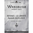 Concert WARDRUNA à RENNES @ Le Liberté - Billets & Places