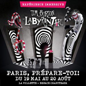 Image de Tim Burton Le Labyrinthe - Apres-midi Premium à Parc de la Villette - Espace Chapiteaux - Paris