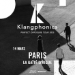 Concert Klangphonics à Paris @ La Gaîté Lyrique - Billets & Places