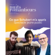 Festival CE QUE SCHUBERT M'A APPRIS - SPECTACLE JEUNE PUBLIC  &agrave; AIX LES BAINS @ CENTRE DES CONGRES - PLACEMENT LIBRE - Billets & Places