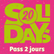 Festival SOLIDAYS 2018 - PASS 2 JOURS &agrave; PARIS @ Hippodrome ParisLongchamp - Billets & Places