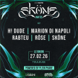 Soir&eacute;e SK&Ouml;NE INVITES: SK&Ouml;NE, MARION DI NAPOLI, H! DUDE , RABTEU, R&Otilde;SE &agrave; RAMONVILLE @ LE BIKINI - Billets & Places