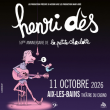 Spectacle HENRI DES - 50&egrave;me ANNIVERSAIRE DE LA PETITE CHARLOTTE  &agrave; AIX LES BAINS @ THEATRE DU CASINO - Billets & Places