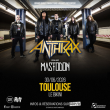 Concert ANTHRAX + MASTODON &agrave; RAMONVILLE @ LE BIKINI - Billets & Places