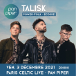 Concert Talisk - PARIS CELTIC LIVE @ LE PAN PIPER - Billets & Places