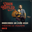 Concert JOHN BUTLER  à NICE @ Théatre de Verdure - Billets & Places