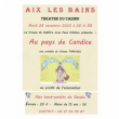 Théâtre AU PAYS DE CANDICE à AIX LES BAINS @ THEATRE DU CASINO - PLACEMENT LIBRE - Billets & Places