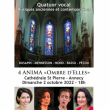 Concert 4ANIMA "OMBRE D'ELLES"