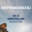 Concert KID FRANCESCOLI