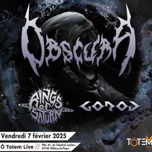 Obscura + Rings Of Saturn + Gorod