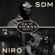 Concert NIRO - SDM &agrave; AMIENS @ Z&eacute;nith d'Amiens - Billets & Places