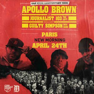 Apollo Brown Gas Mask Anniversary Tour